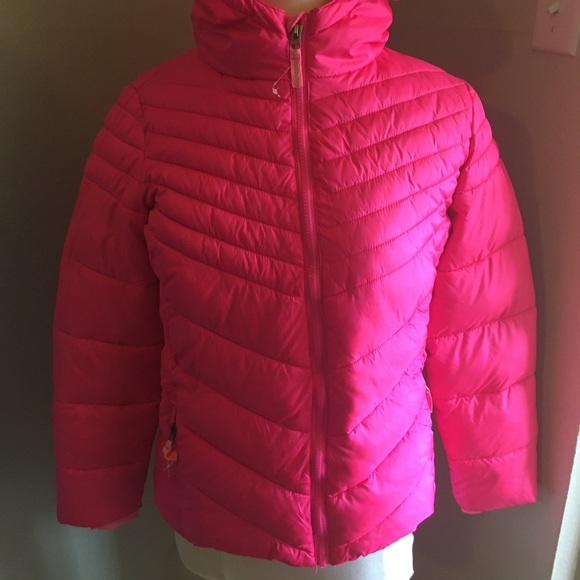 Pink Champion Girl's Jacket with Hood XL 14-16. - Picture 1 of 6